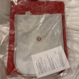 lululemon athletica Red and Gray Tote Set